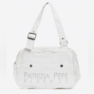 Patrizia Pepe White Shoulder Bag